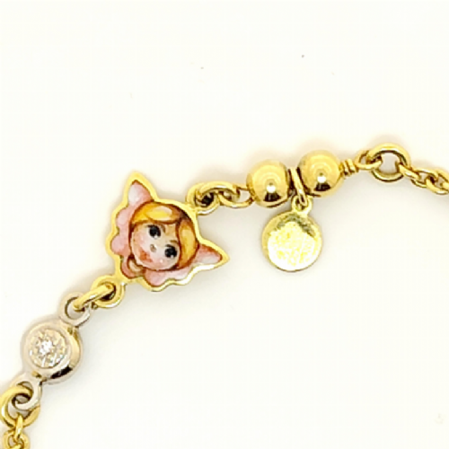  Bracciale in oro bimba, ragazza presso Castignoli - Orologeria e gioielleria a Monza